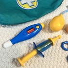 Fisher Price Pretend Play Doctor Medical Kit Set  Nurse Patient Toy Vintage 90s