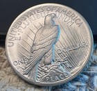 1932-d Peace Dollar Hi-relief High Grade Overstrike Daniel Carr  1