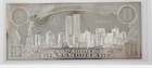 Republic Of Liberia Wtc 9 11 2001 Commemorative  20 Silver Leaf Note