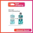 Listerine Cool Mint Intense Antiseptic Mouthwash  Daily Oral Rinse Kills 99 9  O