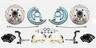1964-72 A Body   Chevelle Four Wheel Disc Brake Conversion Wilwood Black Out