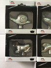 New Set Of 7 Staub Stainless Steel Knobs Complete Upgrade  Snail Rabbit Hen Cow