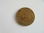 Vintage First National Bank East St  louis Illinois Parking   Token