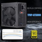 Tfdp 800w Power Supply 90 Plus Gold  Non-modular Atx Computer Psu  110v-220v