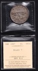 Canada 1947  1 One Silver Dollar Iccs Certified Vf-30 Blunt 7 Variety Rare Date