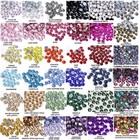 1200 Hotfix Iron On Crystal Rhinestones Multi Mixed Size 6ss 10ss 16ss 20ss 30ss