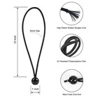 Joneaz Ball Bungee Cords 12 Inch  Uv Resistant Heavy Duty Tie Down Cord 50 Piece