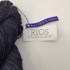 Lot Of 2 Skeins Malabrigo Rios Yarn  845 Cirrus Gray Superwash Merino Wool