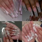 Luxury Aurora Color Rhinestones Flatback Gems 1840 Pcs For Nail Art Craft Diy