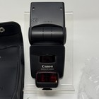 Canon Speedlite 420ex E-ttl Camera Flash With Case And Stand Black Os0804