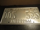 Mississippi Dealer Embossed Expired License Plate Free Usa Shipping