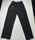 Reebok Team Apparel Wnba Black Track Pants Size S Nwt Nylon Snap Closure Style