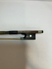 Vintage 4 4 Violin Bow Stamped Bausch 29 1 4    64g Pearl Eye Needs Rehair 