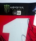 Jeremy Mcgrath Brian Deegan Ricky Carmichael Autographed Signed Motocross Bas