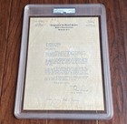 John F  Kennedy Signed Letter Congress House Letterhead Psa dna