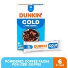 Dunkin  Cold Coffee Packet  1 02 Oz   6 box 6 Count  pack Of 1   Coffee