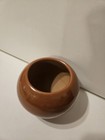 San Ildefonso Pueblo Redware Pottery Jar Vintage Signed By Albert Vigil