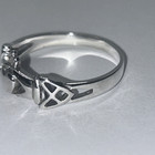 New Sterling Silver Claddagh  Ring Size 7 8 9  925