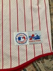 Philadelphia Phillies Youth Jersey  Vintage  Majestic  Pinstripes Reversible L