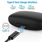Bluetooth Headset Tws 5 3 Wireless Earphones Earbuds Headphones Stereo Ear Hook