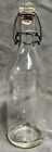 Vintage Antique Gitrate Of Magnesia Medicine Pharmacy Bottle With Glass Cap  a4 