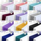 Satin Table Runner Wedding Party Banquet Venue D  cor 12  X 108  Satin Tablecloth
