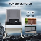 Co-z 1400lbs Automatic Sliding Gate Opener Operator Kit Electric Remote Control