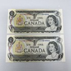 Vintage 1973 Canada  1    2 Dollar Bill Lot   11 Banknotes   - Scenes Of Canada