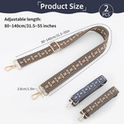2 Pcs Purse Strap  1 5  Wide Shoulder Strap Adjustable Replacement Crossbody Bag