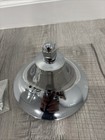 Nos Vintage Nautical Chrome Plated Ship Boat Fog Warning Bell 6  X 4 