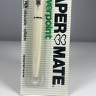 Vintage Papermate Powerpoint Malibu Pen White Medium Blue Ink 1986 Nos New