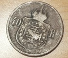 1873 Brazil 40 Reis