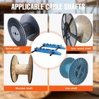 Cable Roller Stand For Wire Reel Diameter Cable Drum Roller Reel Dispenser