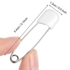 100 Pcs Diaper Pins  2 2in Diaper Pins For Cloth Diapers Heavy Duty  Stainles   