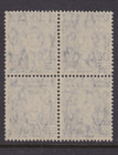 Australia 1941 Kgvi Surcharge 3 1 2d On 3d Blue Stamp Block  4  Mint muh  rd77 