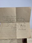 1932 Handwritten Letter From Grandfather To Junior 