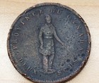 1852 Quebec Bank One Penny Token