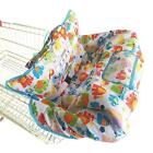 2-in-1 Thick Baby Shopping Cart Cover High Chair Cover Grocery Portable Washable