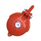 1 5 Ton Bail Snatch Block Hoist Rig-ging Shackle Wire Rope 3  Pulley