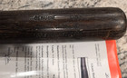 Glenn Hubbard Game Used Cracked Baseball Bat Atlanta Braves Psa dna Coa