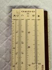 Keuffel   Esser K e Vintage Slide Rule N4053-3 With Leather Case - Vintage