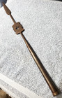 Antique African Tribal Spearhead Ethiopia Spear Head 22  Christian Cross