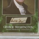 George Washington Handwritten Word Removed From An Autograph Letter Signed