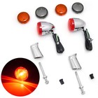 Bullet Rear Turn Signal Indicator Brake Running Lights For Harley Softail 92-23