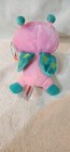 Aurora Dreamy Eyes Pink Lady Bug  Soft Plush Stuffed Animal Toy With Tags New