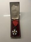 Rare French Legion Of Honor Medal In Original Case 3d Jewellry Knight Class Gold