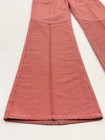 Vtg 60s 70s Levis For Gals Big E Bell Bottom Pants Red White Candy Stripe 30x32