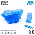 Blue Stuff 8bars - Make Reusables Instant Molds - Ooak Doll Reborn
