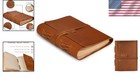 Vintage Leather Notebook - 260 Pages A4  Handcrafted  Perfect Gift For Writers