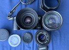 Canon Eos 100s Camera Lens Bundle Ultrasonic Cosina Vintage Photography Gear